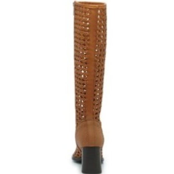 Free People Woodstock Woven Boot Cinnamon Clay Size 8.5 New In Box - Picture 5 of 16